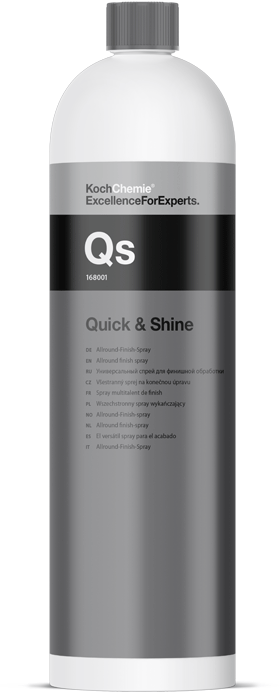 Koch-Chemie Quick & Shine Qs — Universal Quick Detailer - Koch-Chemie New  Zealand